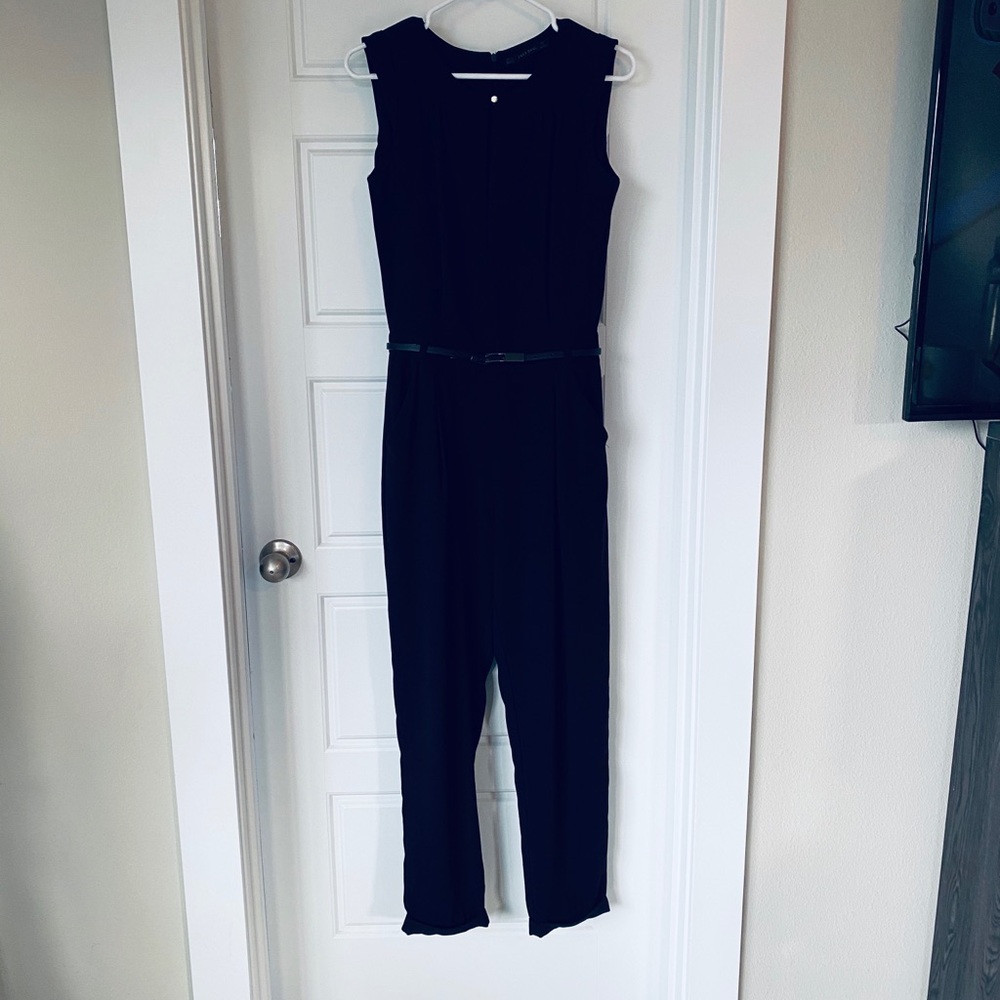 Zara Belted Jumpsuit